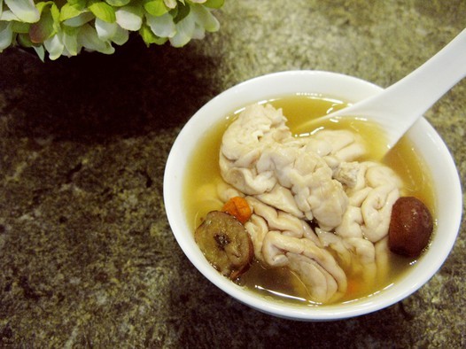 火麻豬腦湯