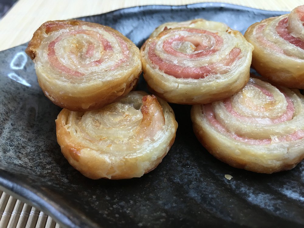 手抓餅培根卷
