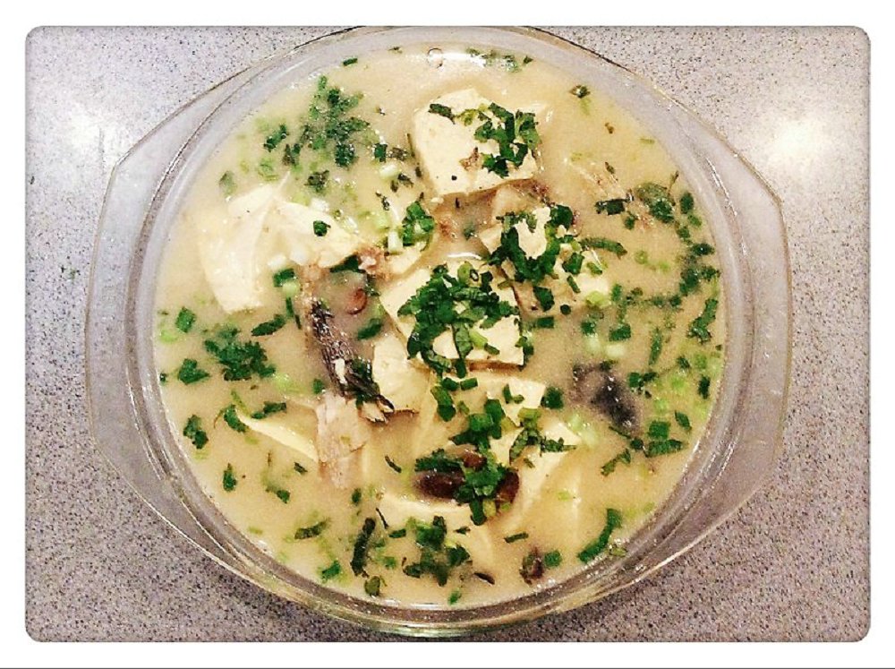 魚頭豆腐火麻仁鮮香濃湯