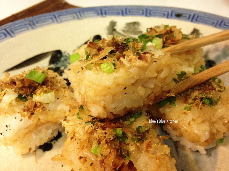 柴魚香蔥骰子飯