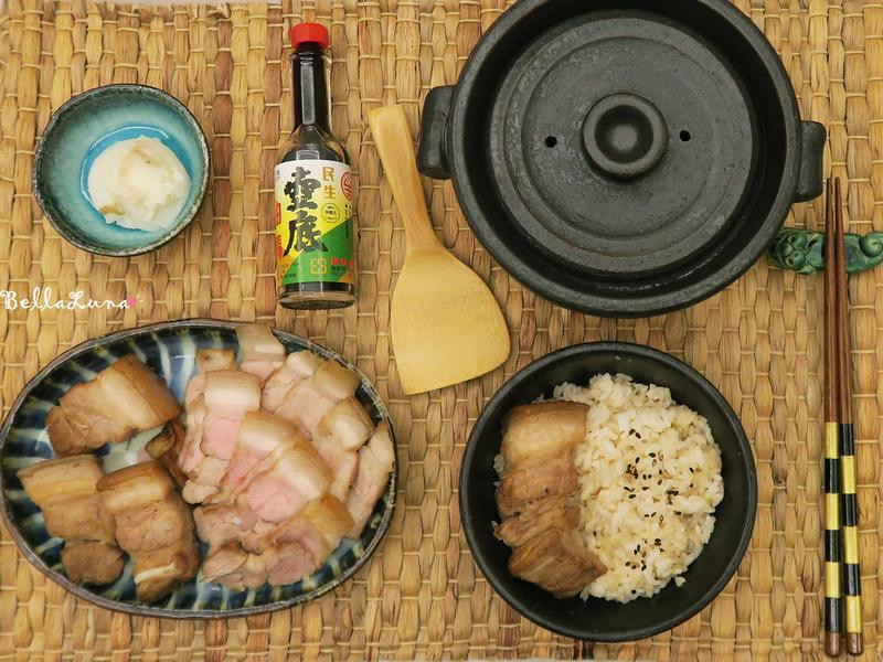 古早味咸豬肉+豬油拌飯