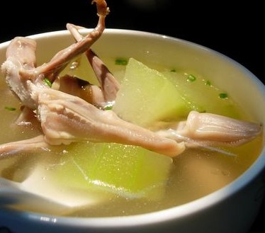 鴨舌冬瓜海帶湯