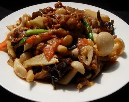 時(shí)蔬熘鹿肉