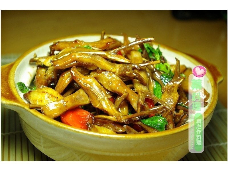 蓁料理-三杯鴨舌