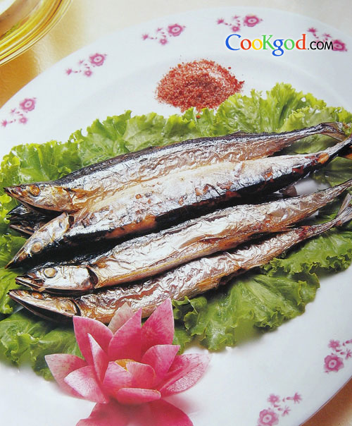 香烤刀魚