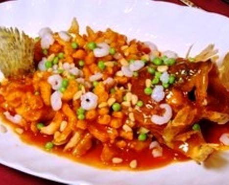 水果汁松鼠桂魚