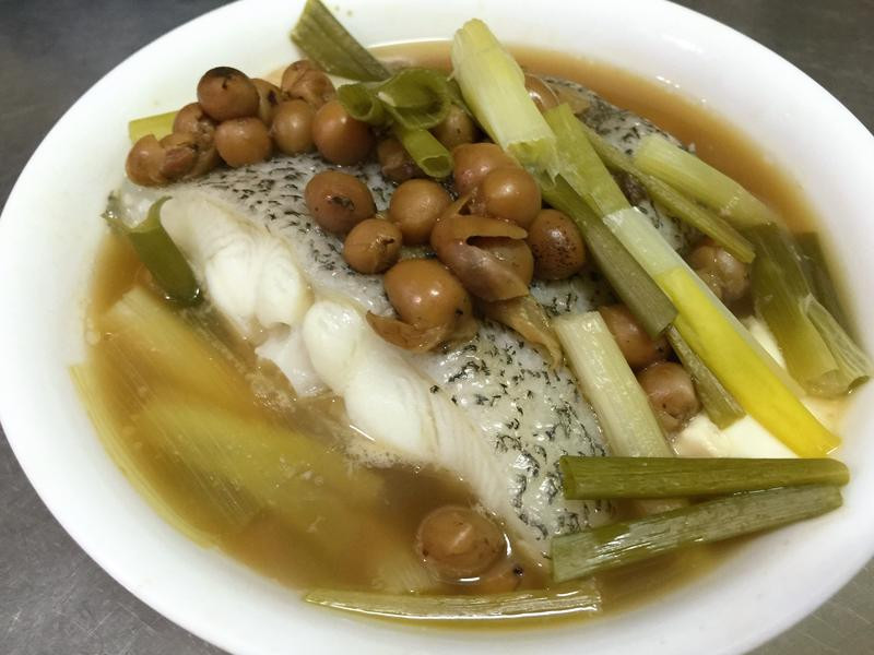 樹子蒸鱈魚豆腐