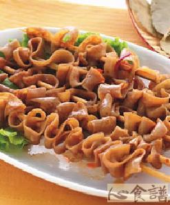 麻辣雞腸串
