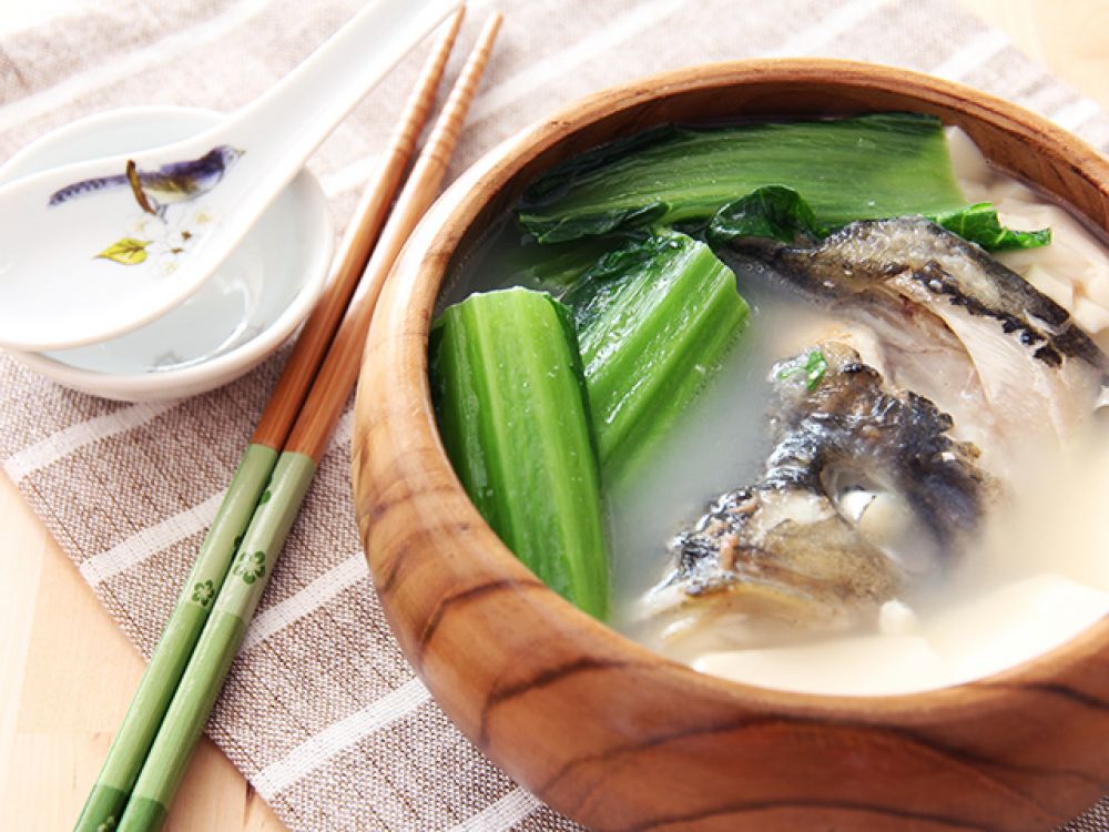 魚頭豆腐芥菜湯