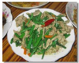 東北小炒蕨菜炒肉