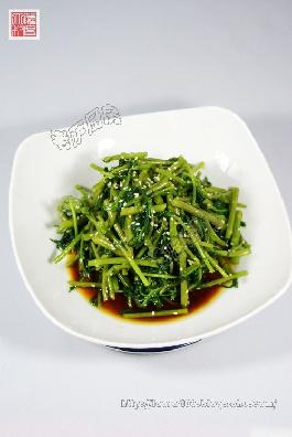 麻油拌蘆蒿