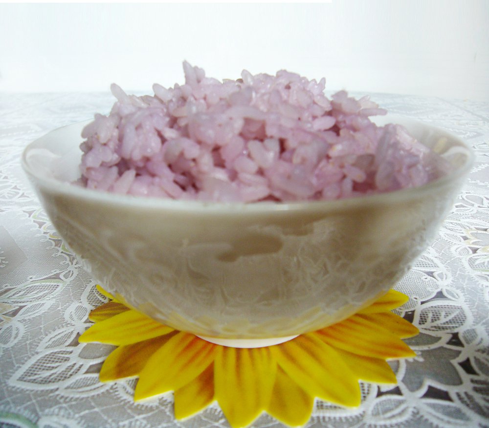 紫甘藍米飯