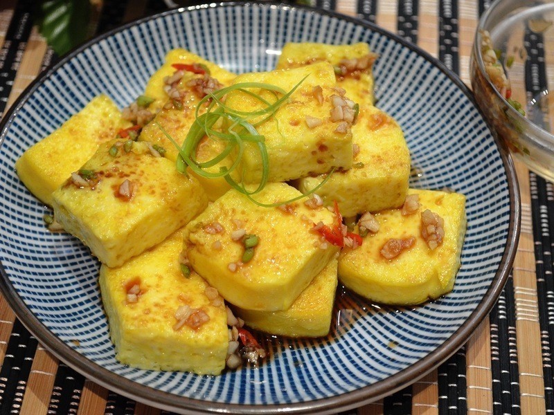 自制香煎雞蛋豆腐