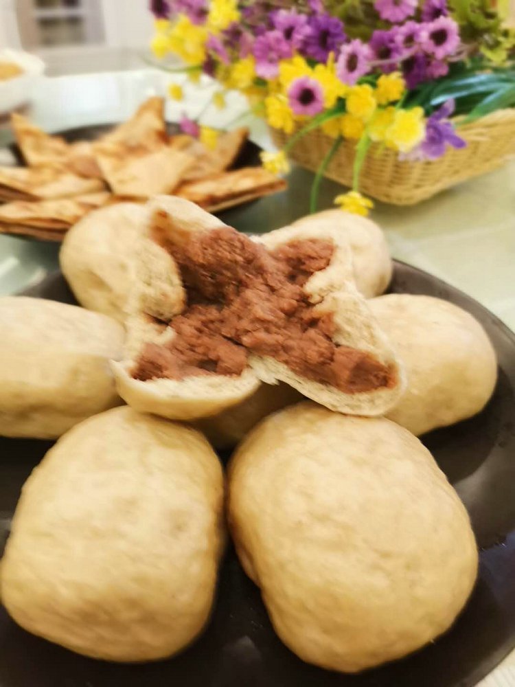 自制麻仁紅豆沙做豆沙美食