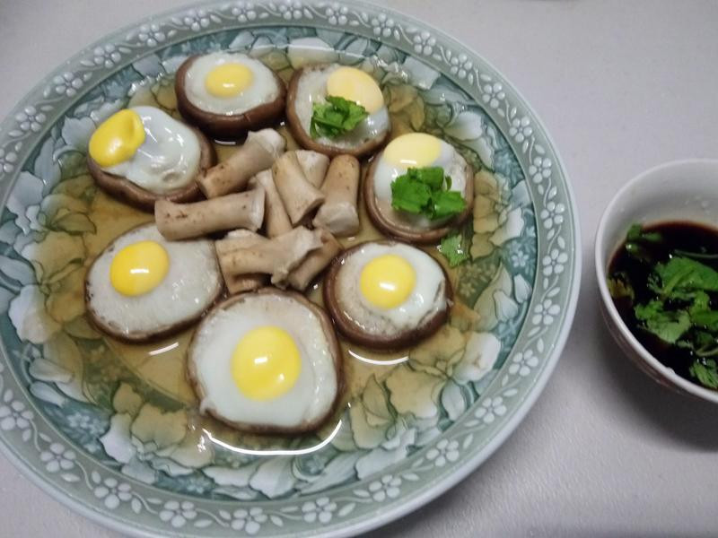 鮮菇鳥(niǎo)蛋燒