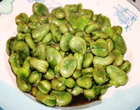 爆炒蠶豆