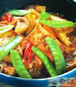 鐵板豆腐