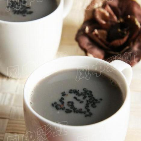 芝麻黑豆漿