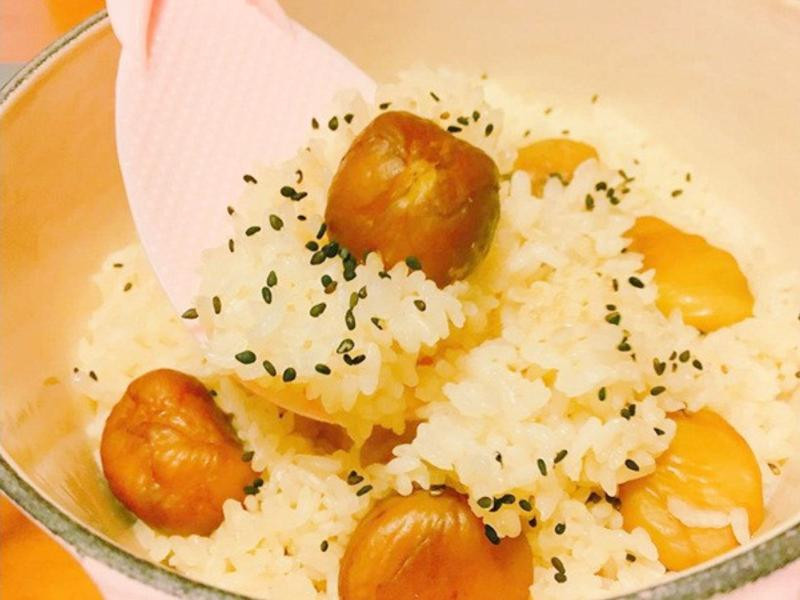 栗子炊飯