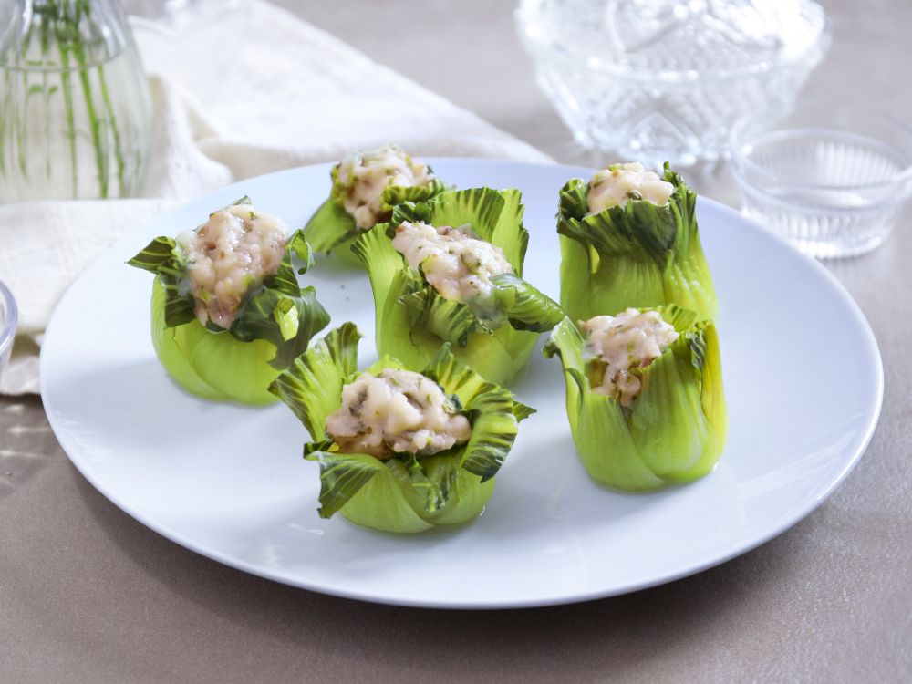蝦滑釀小青菜