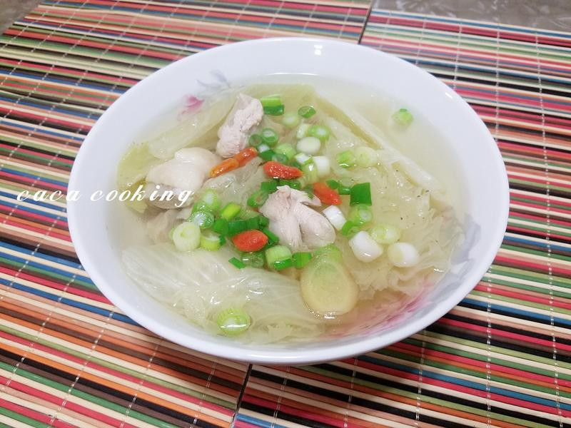 大白菜雞湯