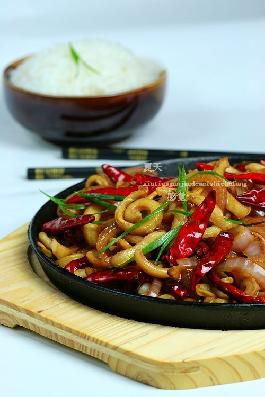 鐵板魷魚