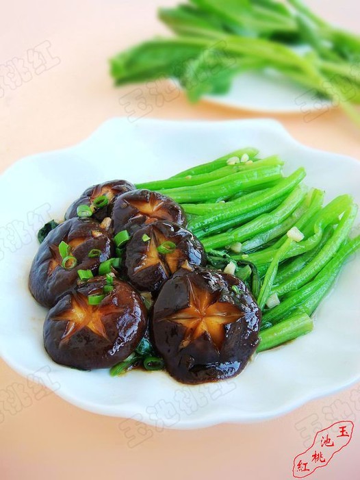 蠔油香菇菜心