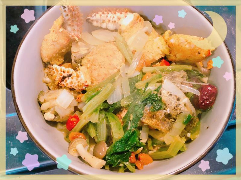 辣椒時蔬螃蟹