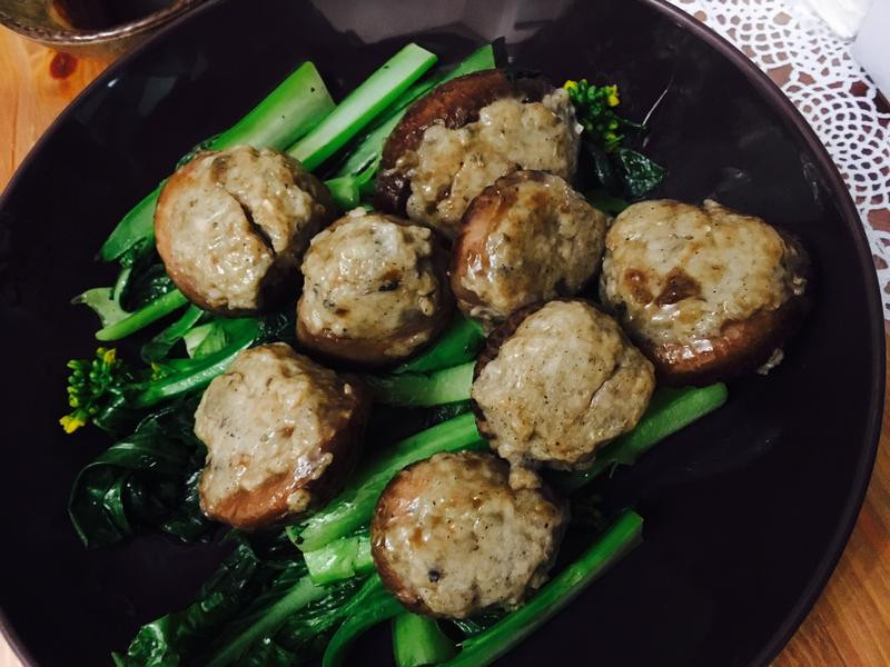 鯪魚肉釀花菇