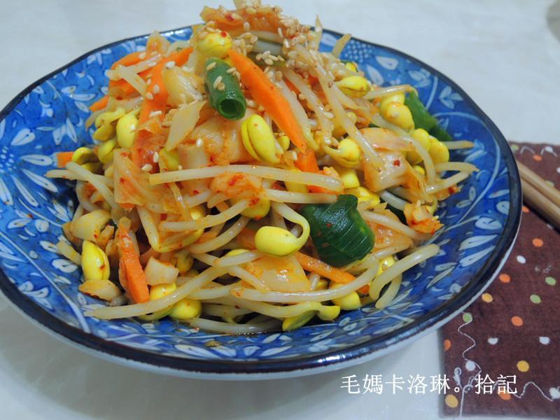 辣炒黃豆芽