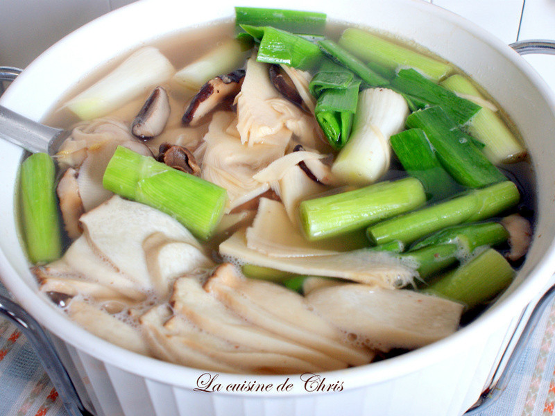 節節高升(冬筍魷魚蒜湯)