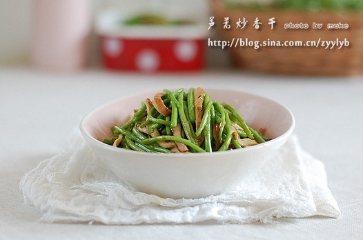 蘆蒿炒香干