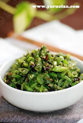 橄欖菜炒豆角