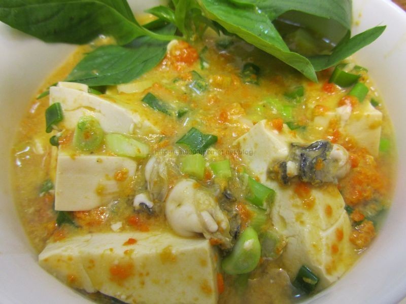 蟹黃鮮蚵豆腐