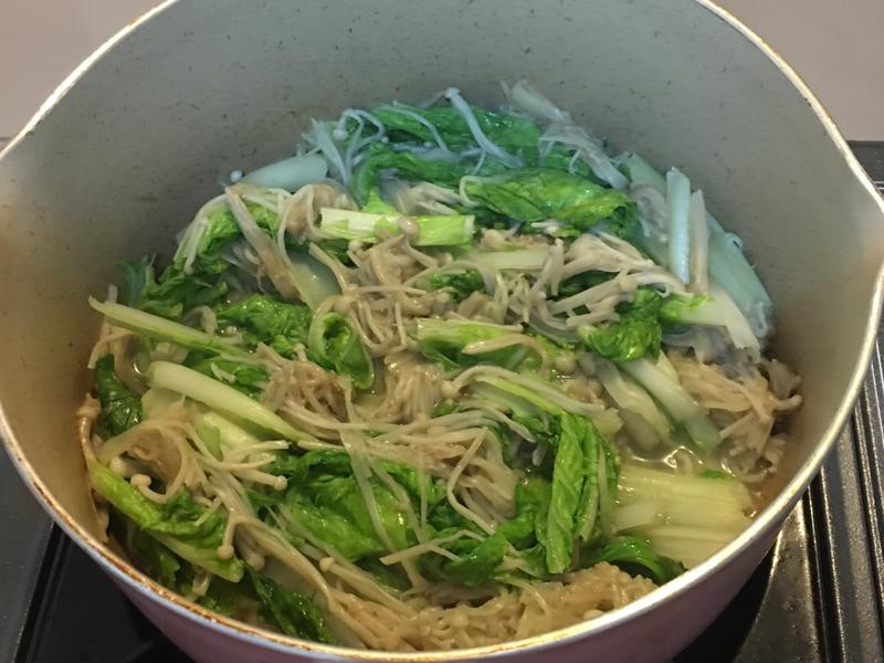 金針炒小白菜