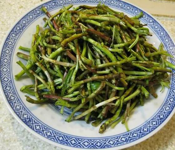 藜蒿炒臘肉