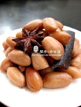 鹵花生