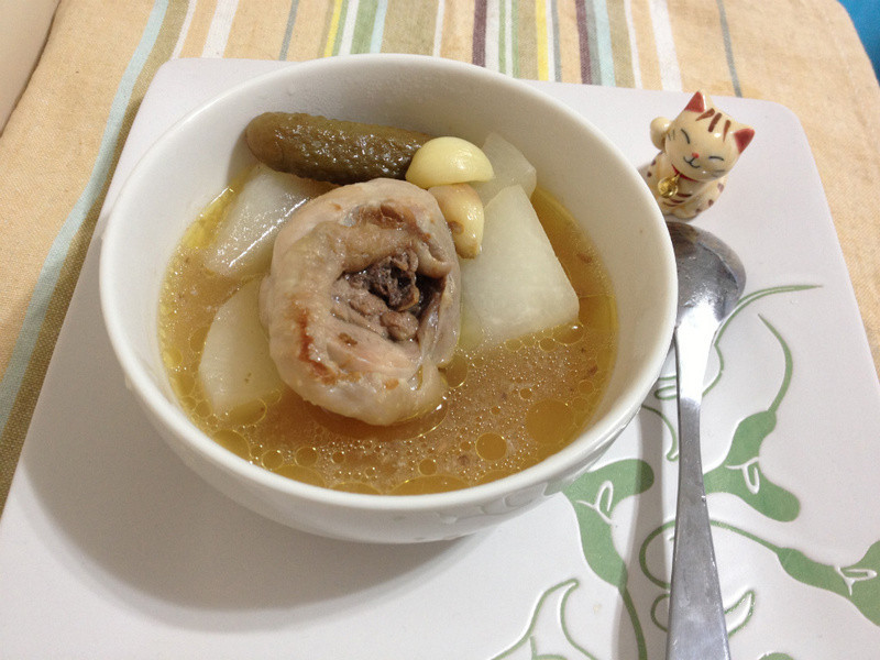 麥芽蘿卜雞湯