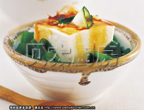海裙菜木魚花嫩豆腐