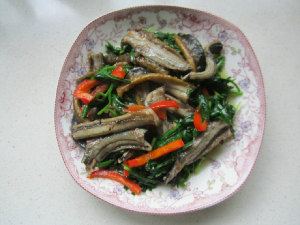 韭菜鱔魚