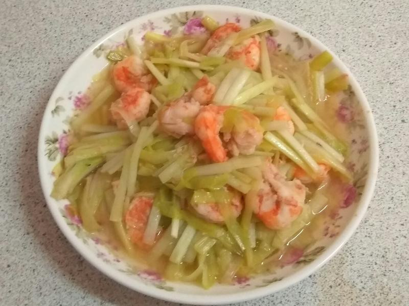 韭黃蝦仁