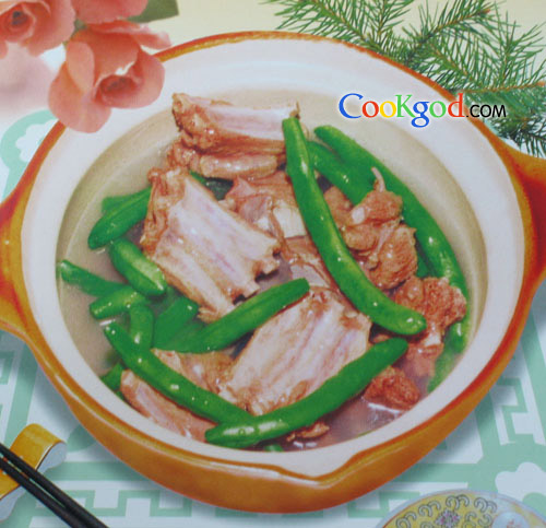 參歸羊排燉蕓豆