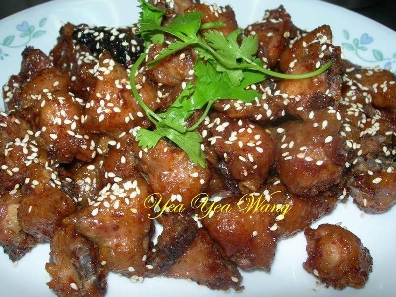 油炸芝麻雞屁股