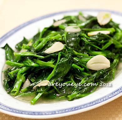 上湯豌豆苗
