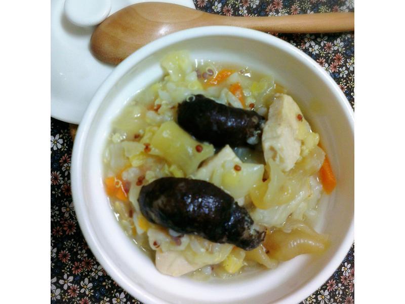香菇花膠雞肉粥