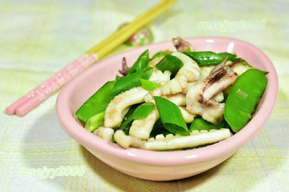蔥香魷魚圈