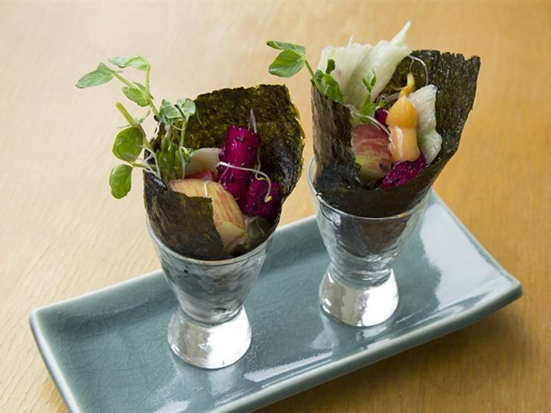 蘆筍山藥養(yǎng)生手卷