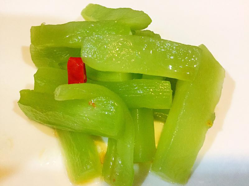 涼拌菜心