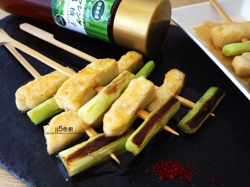 和風(fēng)蒜苗豆干串燒