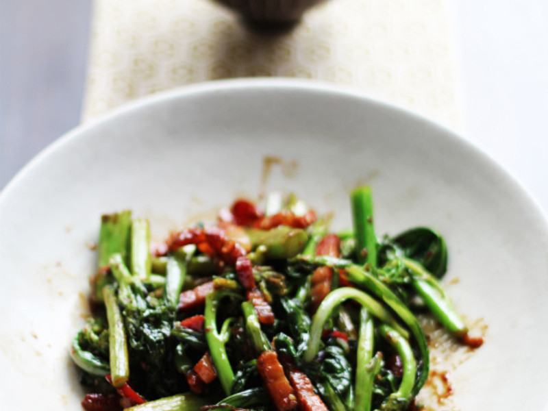臘肉炒芥藍(lán)